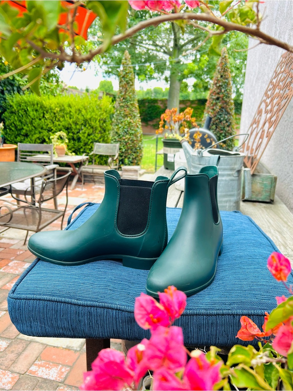 Green Chelsea Gardening/Rain Boots